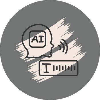 Speech to Text High Resolution Graphic Object vector