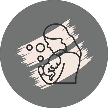 Newborn Baby Dynamic User Interface Layout vector