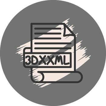 3dxxml avanzado marca diseño diseño vector