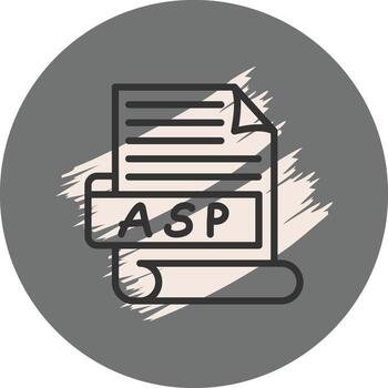 ASP Balanced Digital Art Layout vector