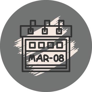 Eighth March Functional Web Graphic Object vector