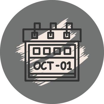 First October Functional Web Graphic Object vector