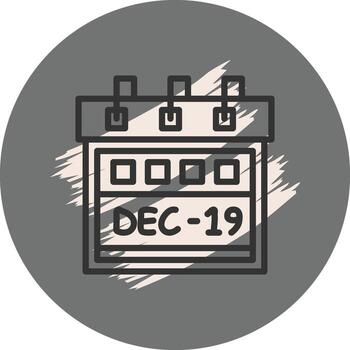 Nineteenth December Optimized Mobile App Design vector