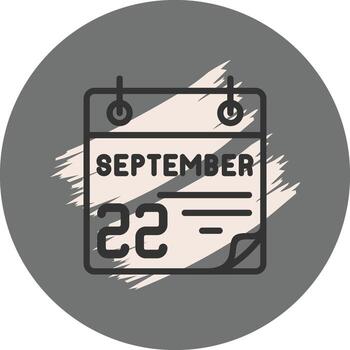 22 September Functional Web Graphic Object vector