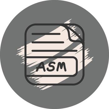 ASM File Elegant Creative Layout vector