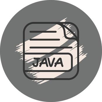 JAVA File Advanced Branding Design Layout vector