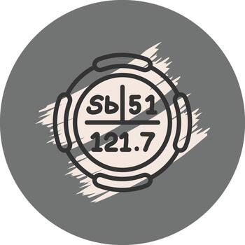 antimonio adaptado web interfaz diseño vector