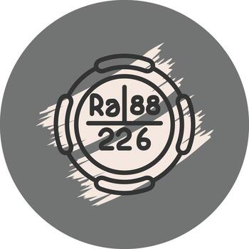 Radium Sophisticated UI Design Object vector