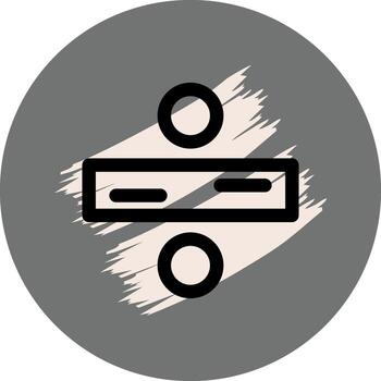 división dinámica creativo diseño característica vector