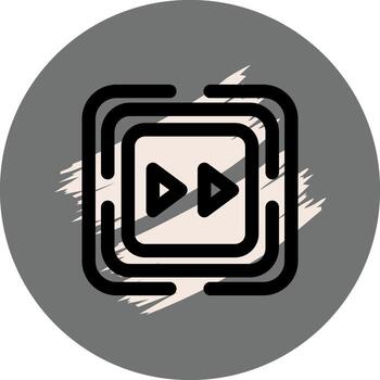 rápido adelante avanzado web diseño gráfico vector