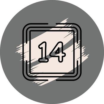 Counting Fourteen Sophisticated UI Design Object vector