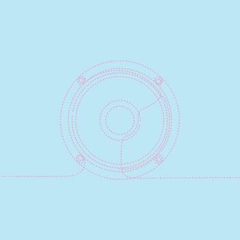 Close-up of a mechanical watch movement showcasing intricate gears, cogs, and precision components in a detailed view vector
