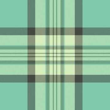 A soothing, modern tartan pattern in pastel turquoise and light yellow. An elegant textile design, ideal for backgrounds, fabrics, or textured layouts. Versatile and clean. vector