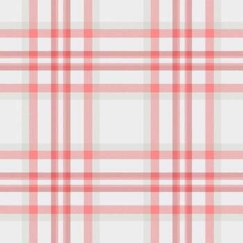 Seamless plaid pattern in coral and light grey. Classic design perfect for backgrounds, textiles, or digital papers. Versatile and visually appealing. vector