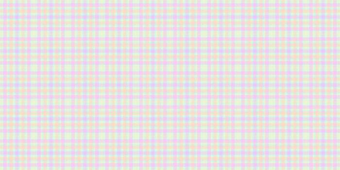 Soft pastel plaid pattern in pink, yellow, and blue. A gentle, calming texture ideal for backgrounds, textiles, or design projects needing a light, whimsical touch. vector
