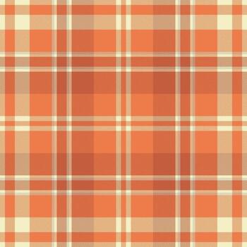 cálido, atractivo tartán modelo con un rústico estético. ideal para antecedentes, textiles, o agregando un acogedor, otoñal toque a diseños sin costura, versátil textura. vector