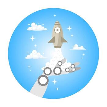 innovador algoritmo asistencia a incrementar productividad. vector