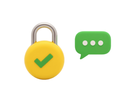 crypté la communication visualisation avec une sécurise cadenas aux côtés de une message icône png