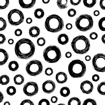 circular pincelada diseño creando un resumen modelo en contra un sencillo lona png