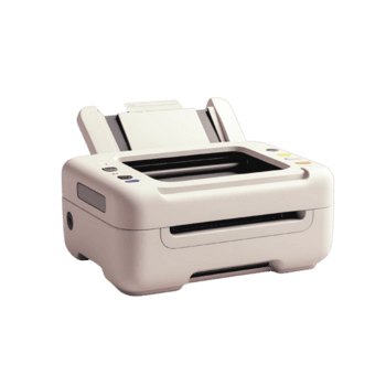 fora branco compactar jato de tinta impressora 3 d ícone isolado em uma transparente fundo compactar impressora png