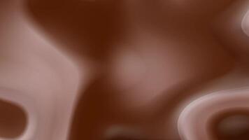Abstract Background of Dark and Milk Chocolate Bubbles with Liquid Cocoa Surface, Melting Chocolate Bubble Motion with Creamy Sweet Dessert Cocoa Surface video