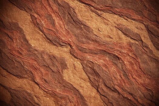 Textured stone surface with reddish-brown hues photo