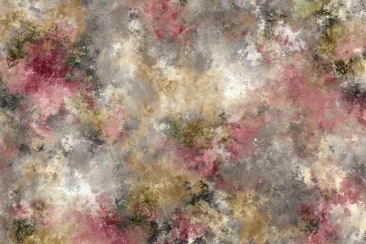 Abstract floral textures in muted tones photo