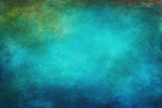 Textured teal background with muted color transitions photo