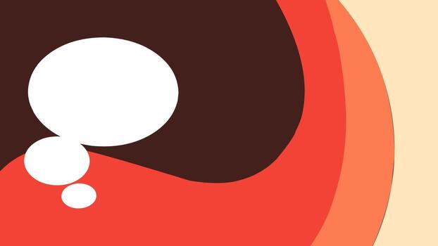 A minimalist and clean abstract background design suitable for business cards, featuring unique organic shapes and a warm color palette. vector