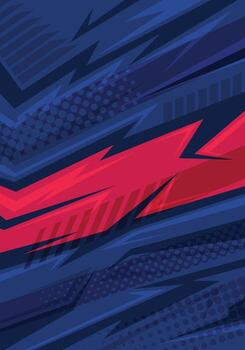 Colorful abstract design with sharp patterns vector