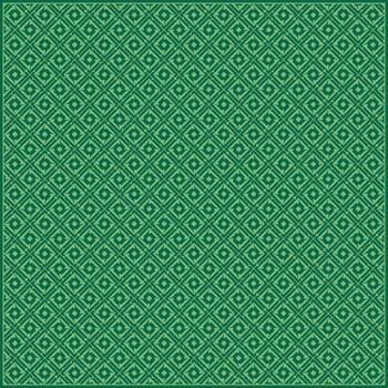 sencillo modelo de verde rombo línea con único ornamento dentro vector