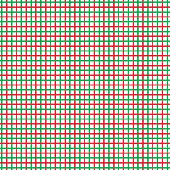 green red and white line checkered pattern background with merry christmas color style vector