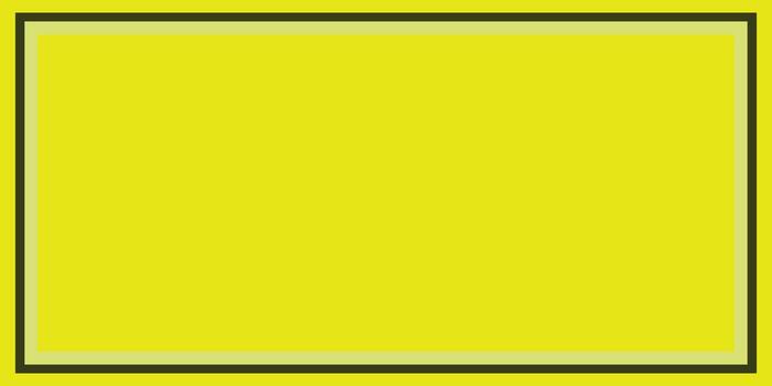 Simple Yellow Frame Design Background vector