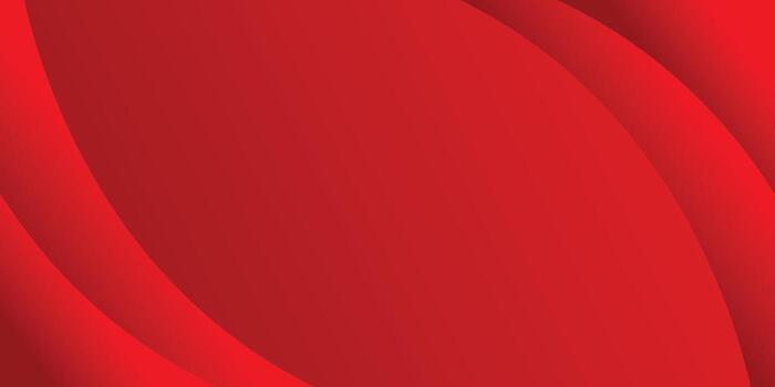 Simple Wave Red Design Background vector