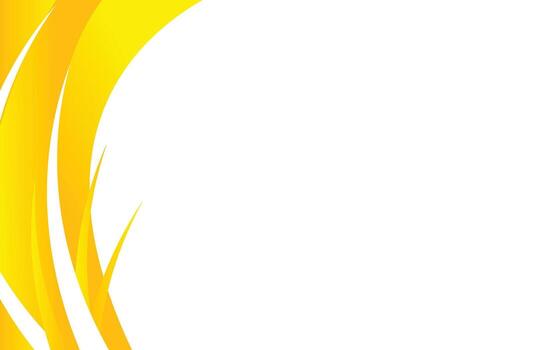Yellow Simple Design Gradation With Flat Background vector
