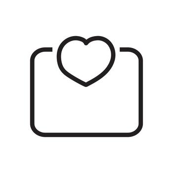 compartir amor icono sencillo ilustración de un compartir icono con un corazón. mínimo diseño para compartiendo y cariñoso. vector