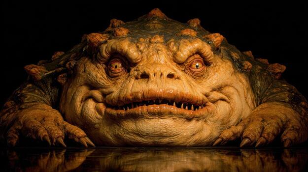 Large creature close up photo