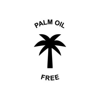 Palm Oil Free Certification Mark and its significance in consumer product labeling and sustainable sourcing vector