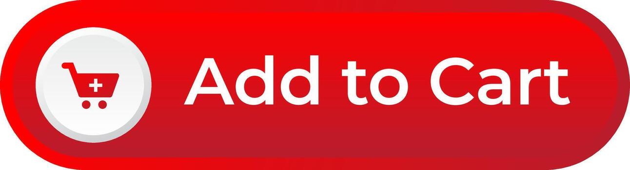 Add to Cart Button for E-Commerce Website and Online Store vector
