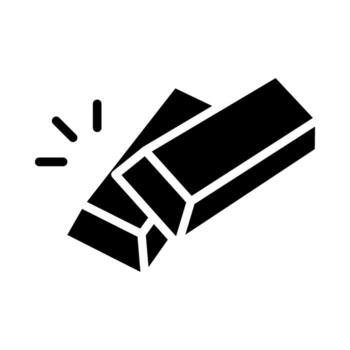 Gold bar icon or pure gold icon isolated. Pure gold icon for apps, websites, print design, element design, products, and more about gold bar. vector