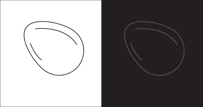 Egg Two Frame vector