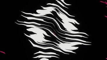 ett abstrakt bakgrund av flerfärgad blinkande rader. video