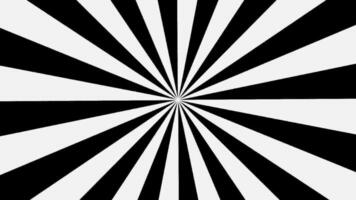 Rotating Lines Animation Spinning in Circle Loop from Center on Transparent Background video