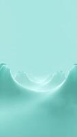 Soft Turquoise Abstract Waves, Morning Light Over the Ocean video