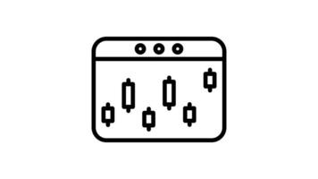 animerad webb handel Diagram gränssnitt video