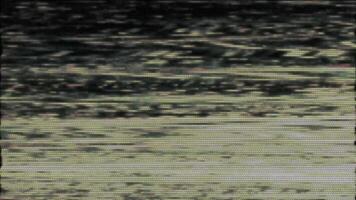 digital falla artefactos y pantalla error ruido lazo video