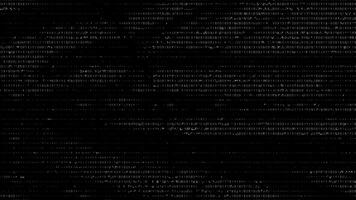 abstrait numérique pépin texture avec statique grain video