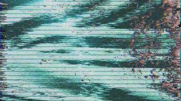 abstrakt tekniskt fel täcka över med retro textur och spannmål video