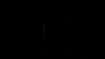 tekniskt fel stil mattes med förvrängd video