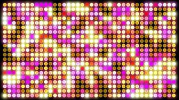 brillante colorato cerchi puntini modello astratto sfondo looping animazione video